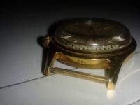 PSRS zelta rokas pulkstenis Signal ar modinātāju