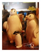 Фарфоровые статуэтки" Семья пингвинов"