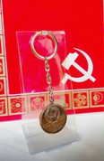 Орегинальный брелок удачи к деньгам, монета 1 рубль 1941-1945г