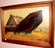 Картина "Рыбацкая лодка"